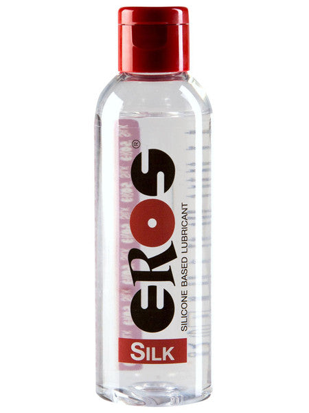 Eros Silk Silicone Based Lubricant Bottle Extremely Long Lasting 100ml - ClubX